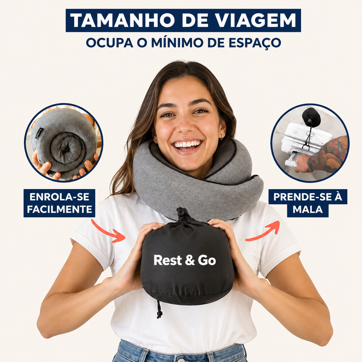 Almofada Viajante Premium